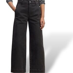Everlane Cropped Straight Leg Regular Jeans in Black RN 139393 Size 4 28” inseam
